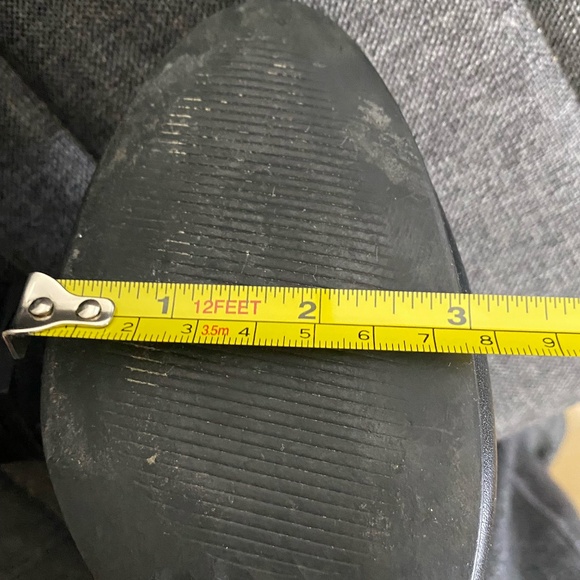 Steve Madden Juliet Black Leather Office Casual Heel Ankle Boot- Sz-9 - Picture 13 of 16